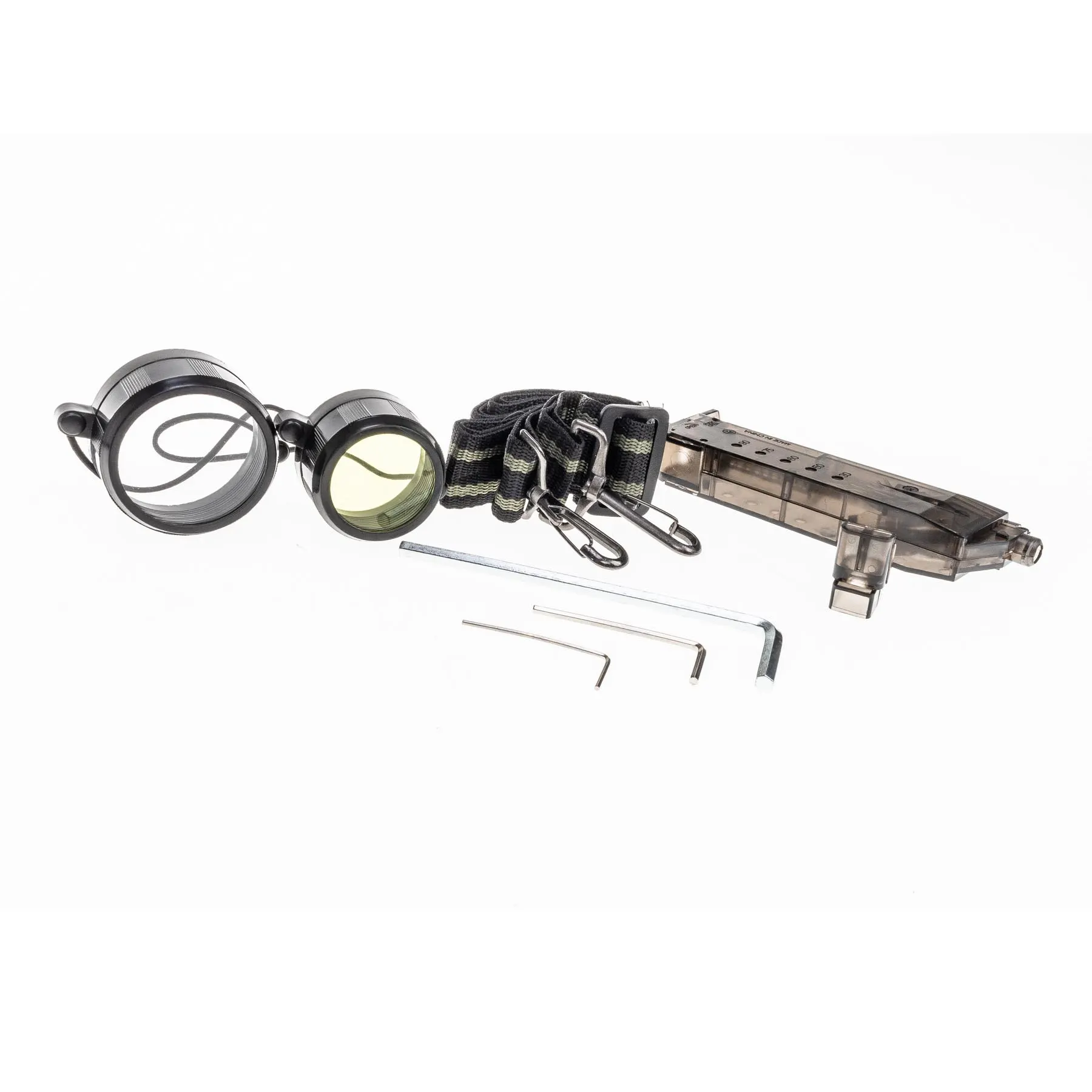 WELL MB03 VSR10 Scharfschützengewehr w/ Scope & Bipod, Black