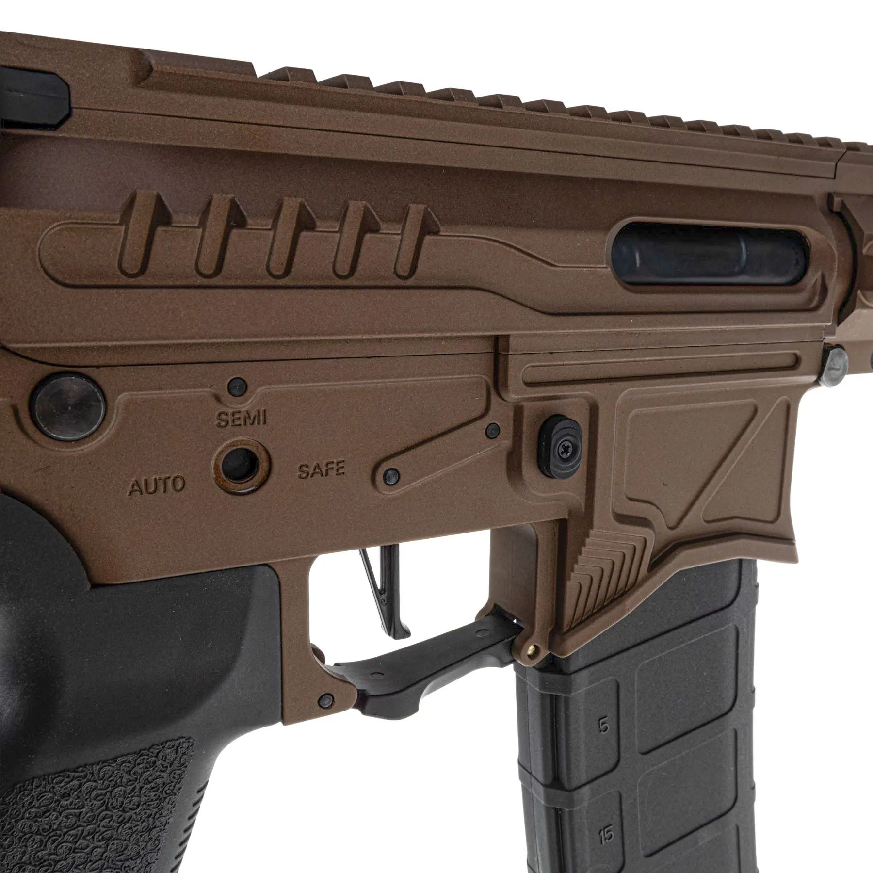 B-Ware Zion Arms M4 M-Lok 10" (S)AEG, Chocolate