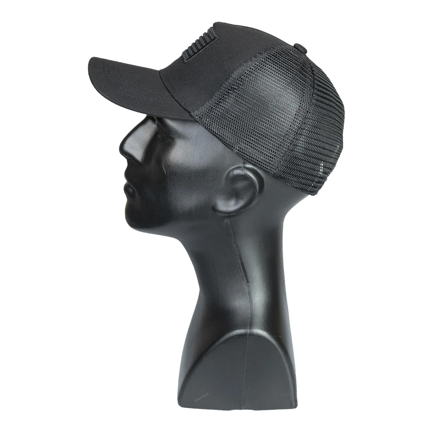 Reapo Baseball Trucker Mesh Cap America, Black Reapo Baseball Trucker Mesh Cap America, Black