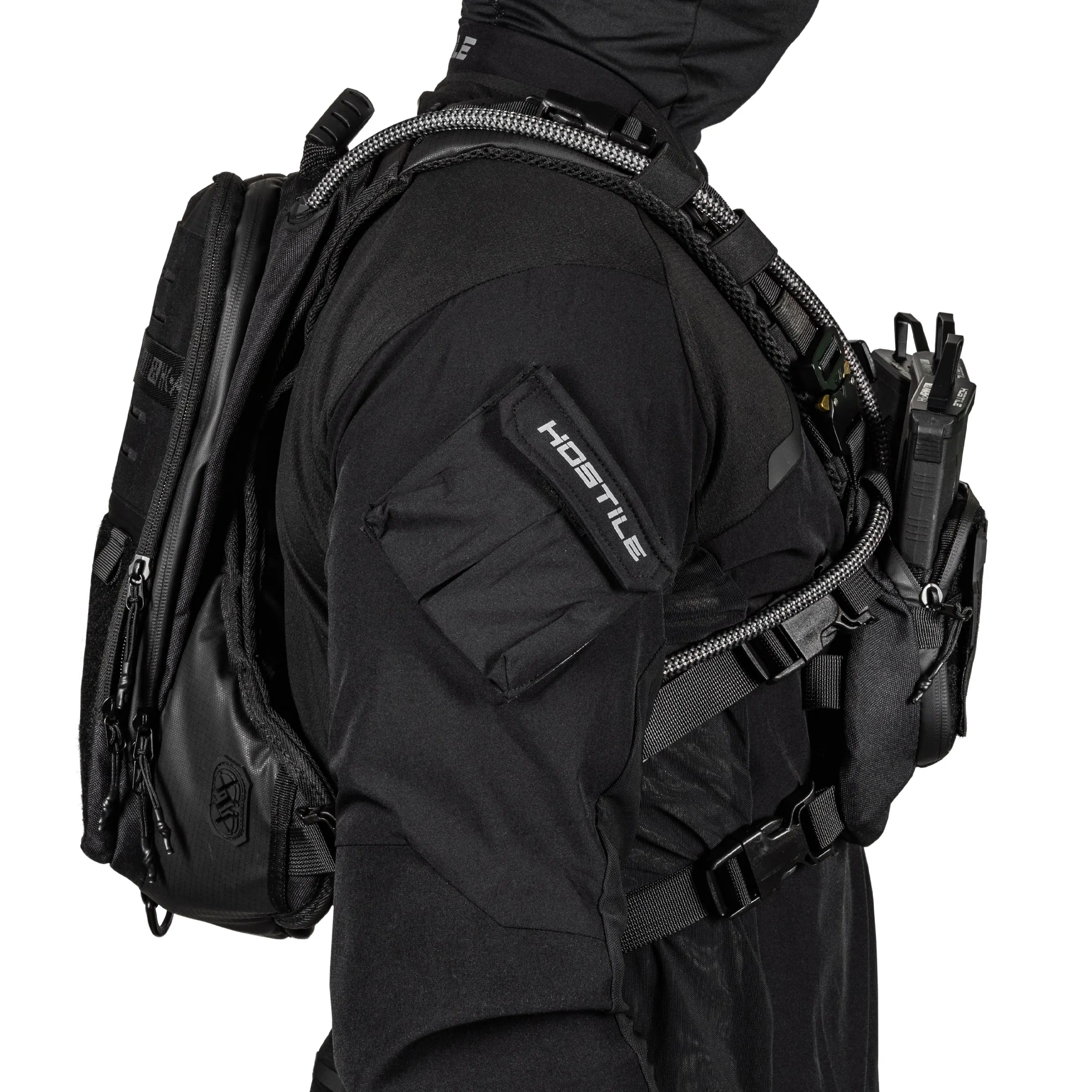 Hostile CTS Sector Chest Rig, Black
