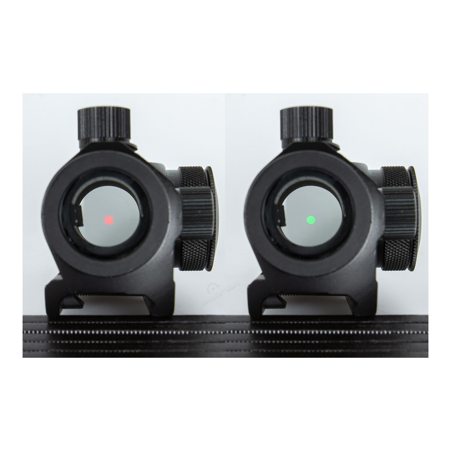 Mini Red Dot Visier, Red/Green