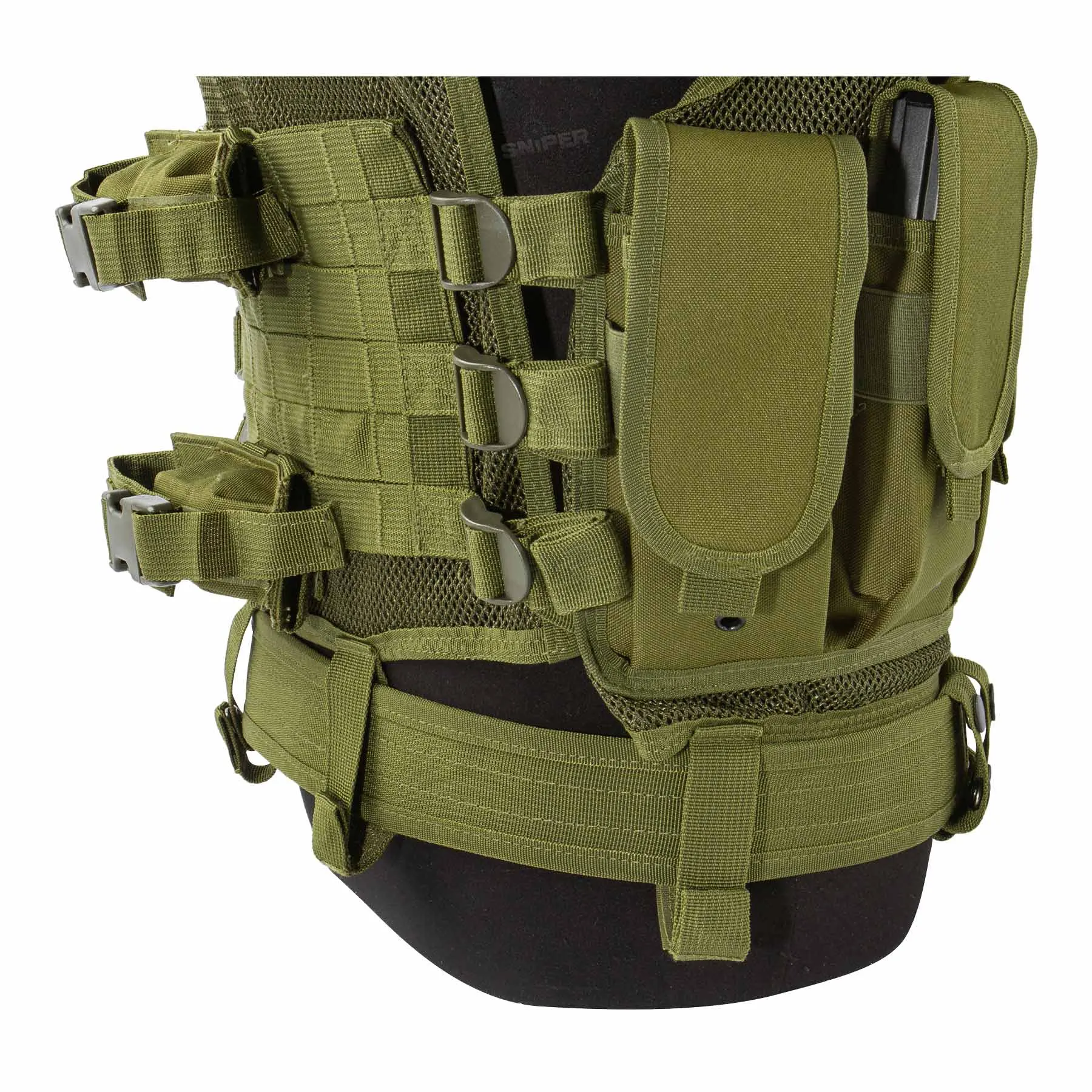 Tactical Mesh Vest, OD