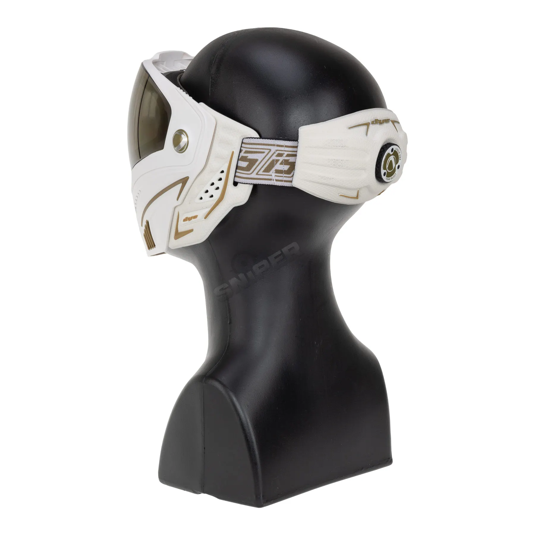 DYE I5 Thermal Goggles, White Gold