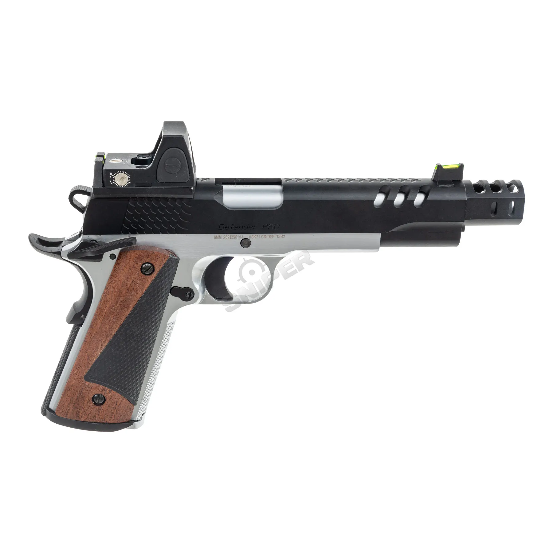Vorsk CS Defender Pro MEU GBB, Black/Silver