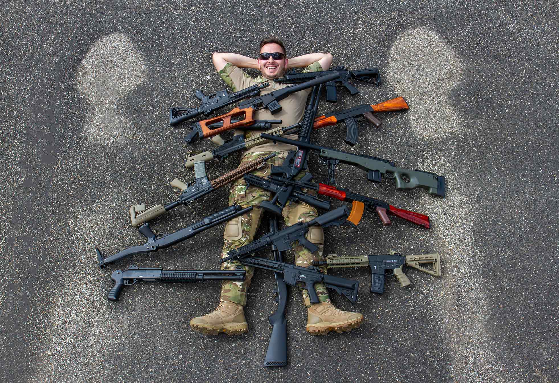 Meine ersten Softairwaffen