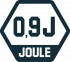 0,9J