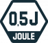 0,5J