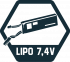 7,4V