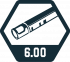 6,00 mm