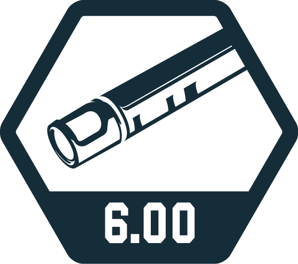 6,00 mm