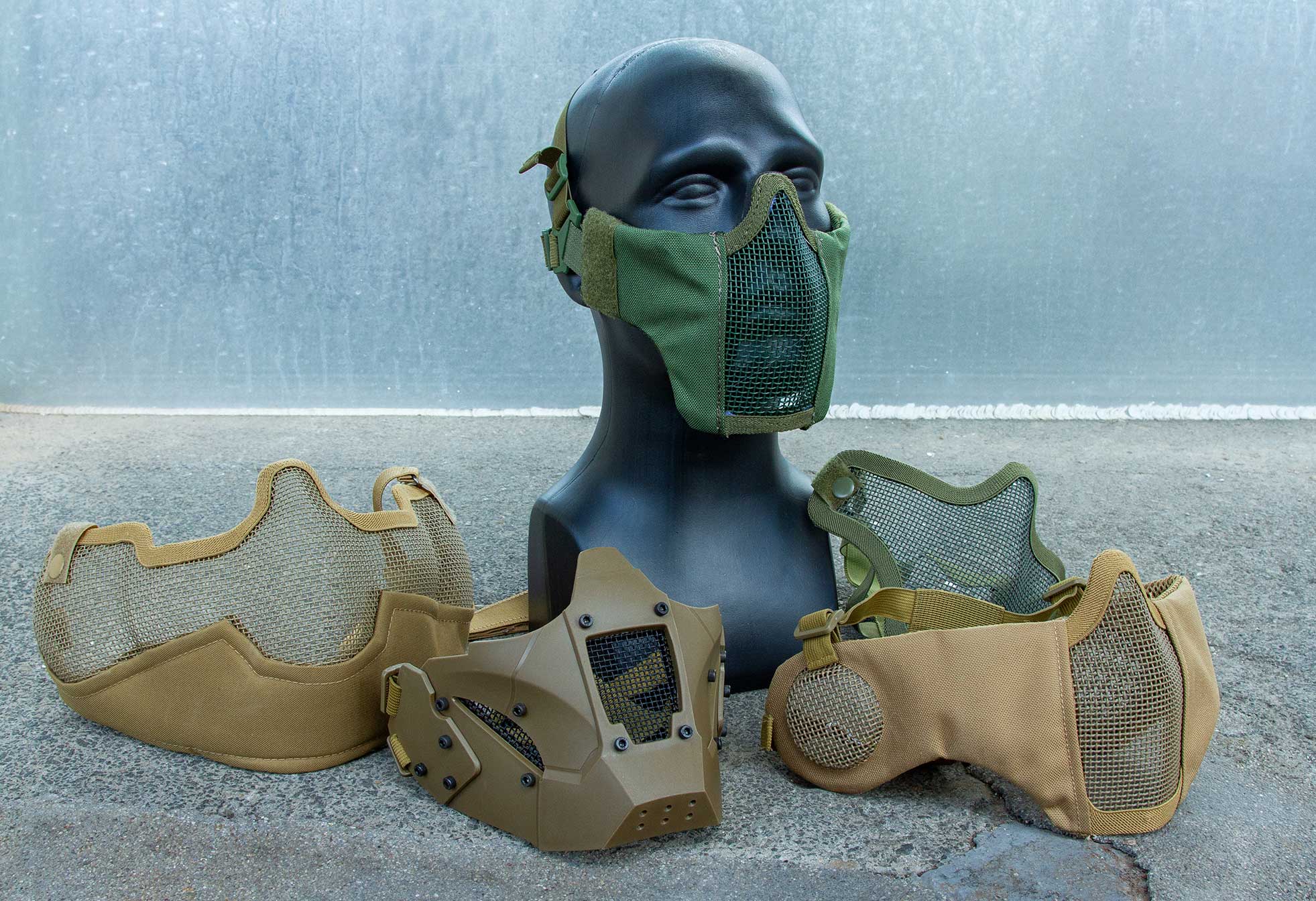 Gitterschutzmasken